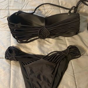 Black 2 piece bikini